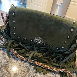 Coach 1941 Suede Fringe Dinky